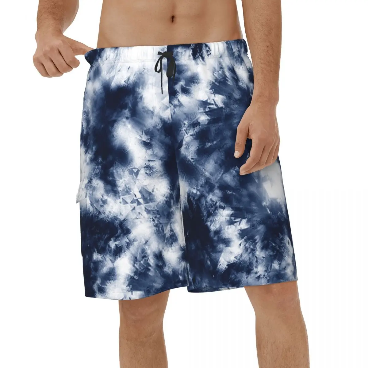 

Beach Shorts Tie Dye Quick Dry Mens Beachwear Men Beach Shorts