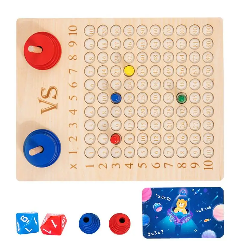 

Multiplication Board For Kids Multiplication Table Multiplication Chart Game Stress Relieving Fidgets Learning Game Toy For Aged