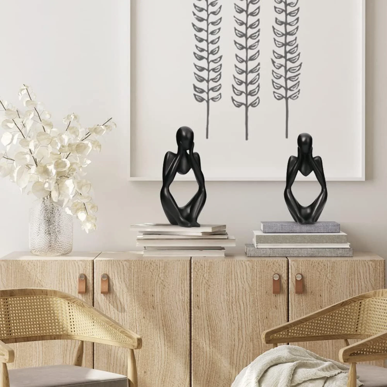 Статуя INNOLITES из смолы декор в стиле Thinker абстрактные скульптуры коллекционные