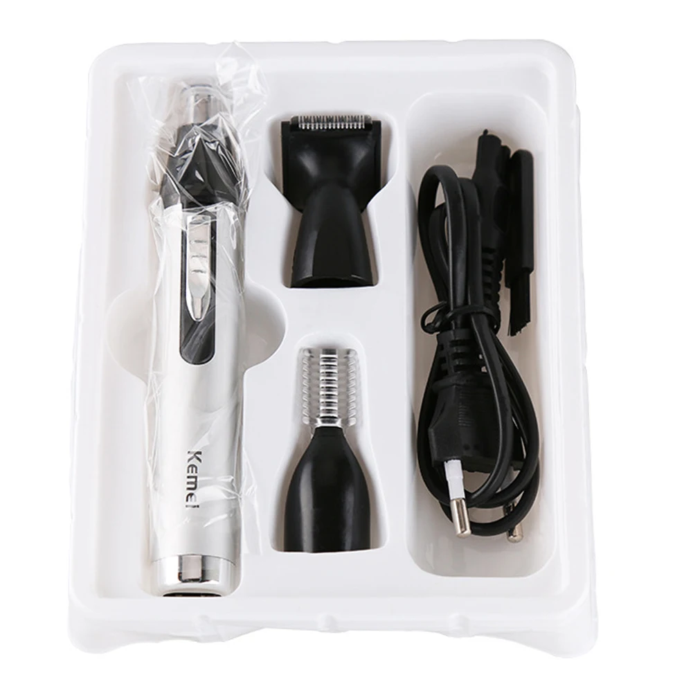 

3 in1 Nose Trimmer for Men Rechargeable Hair Removal Face Eyebrow Ear Trime