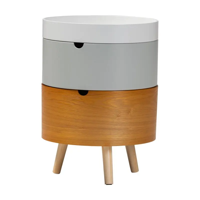 

Elison Mid-Century современный многоцветный 3-уровневый деревянный стол