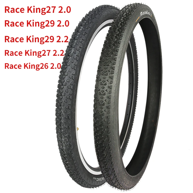 

Continental Race King German Horse Mountain Bike Outer Tire 26 27.5 29 2.0 2.2 Bicycle Mountain Off-road Non-folding steel tire