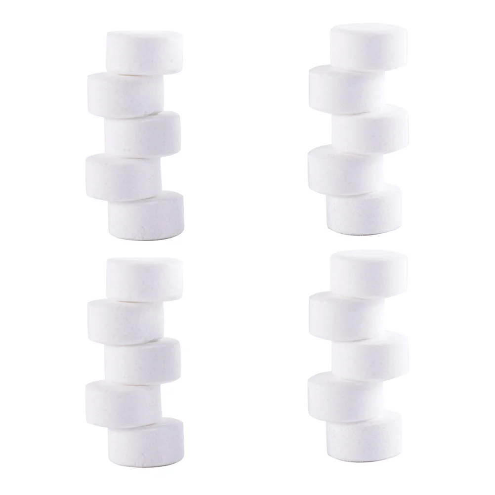

20pcs Effervescent Tablets Stain Cleanser Multi-use Cleaner Incrustation Remover Funiture Detergent for Office Car