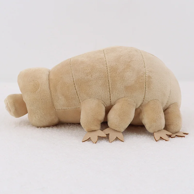 

25CM Kawaii Tardigrade Plush Toy Soft Stuffed Animal Peluche Lovely Water Bear Insect Doll Kids Educational Doll Birthday Gifts