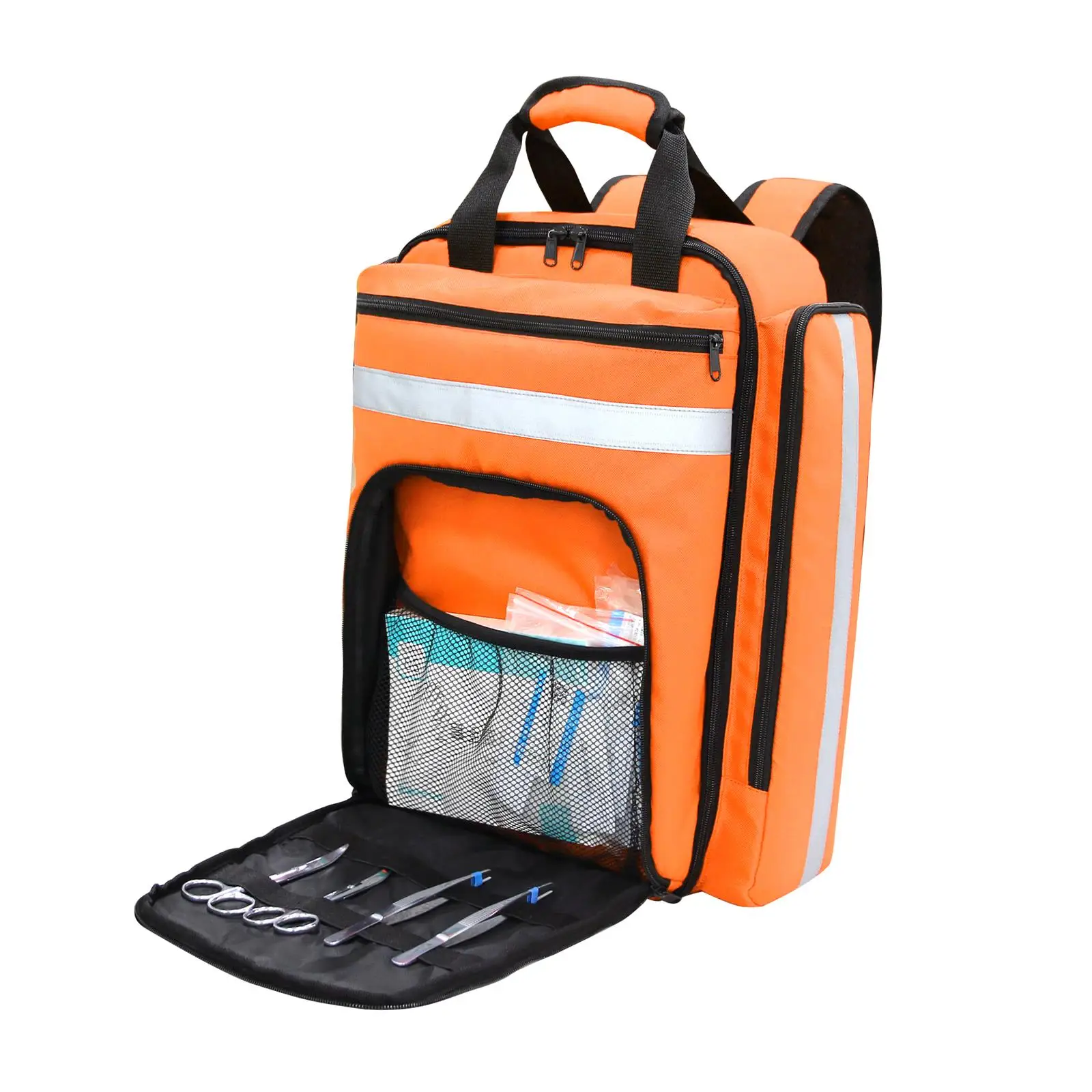 Сумка Для Аптечки Первой Помощи - Пустая Портативная С Несколькими Отделениями