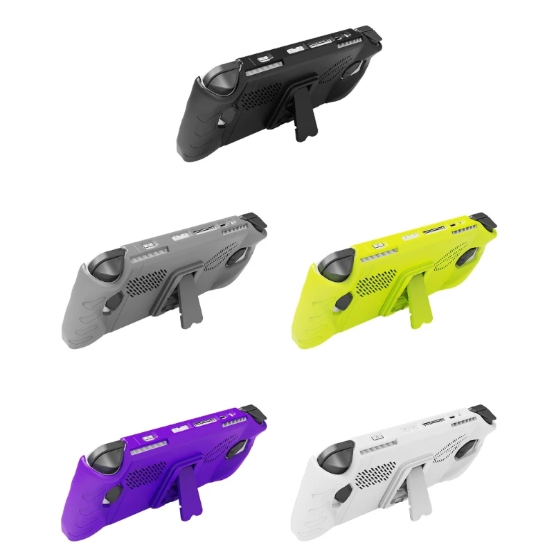 

Soft TPU Handheld Game Case Non-slip with Bracket Protective Case for ROGALLY Drop Shipping