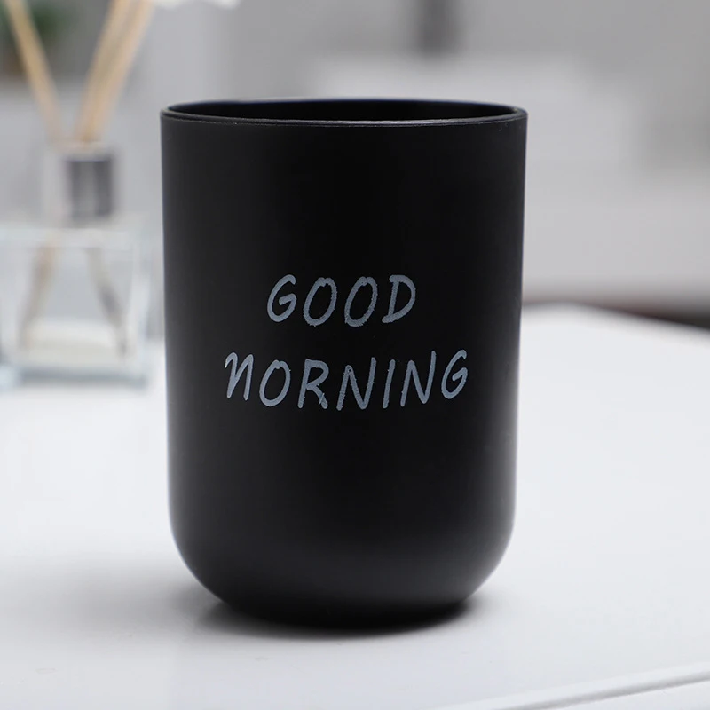 

1PC Portable Creative Washing Mouth Cups Plastic Home Hotel Toothbrush Holder Bathroom Accessories Mouthwash Storage Cups 300ml