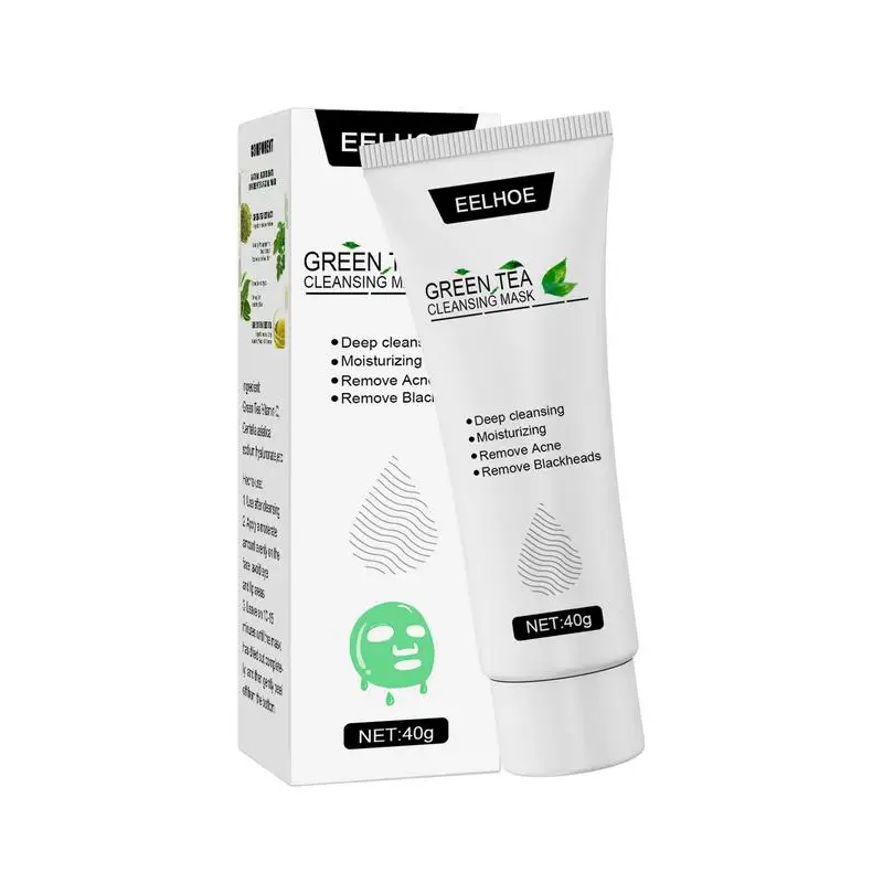 

Blackhead RemoverMask Blackhead Remover Masque Natural Green Tea Extract Deep Pore Cleansing Moisturizing Skin Brightening