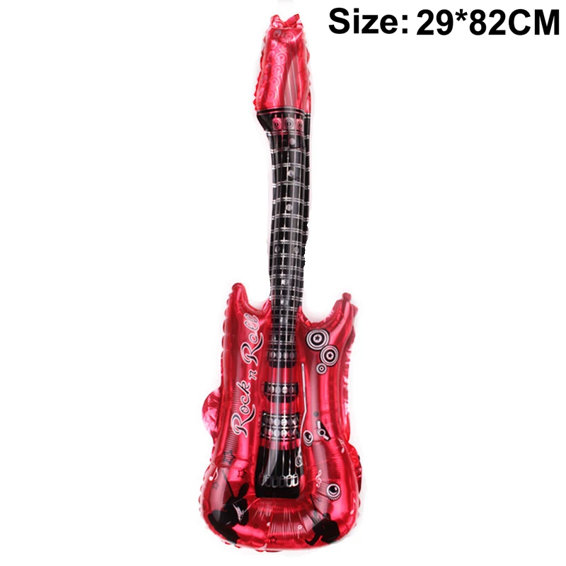 

Надувные гитары из фольги