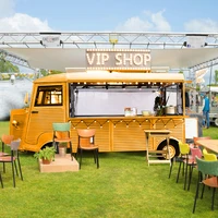 electric vintage conssion mobile food cart hot dog truck ice cream vending van car trailer wedding kiosks