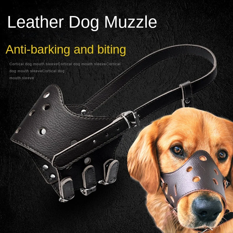 

Против укуса, набор для сбора туалета для собак, набор для предотвращения лая, маска для собак, аксессуары для больших собак