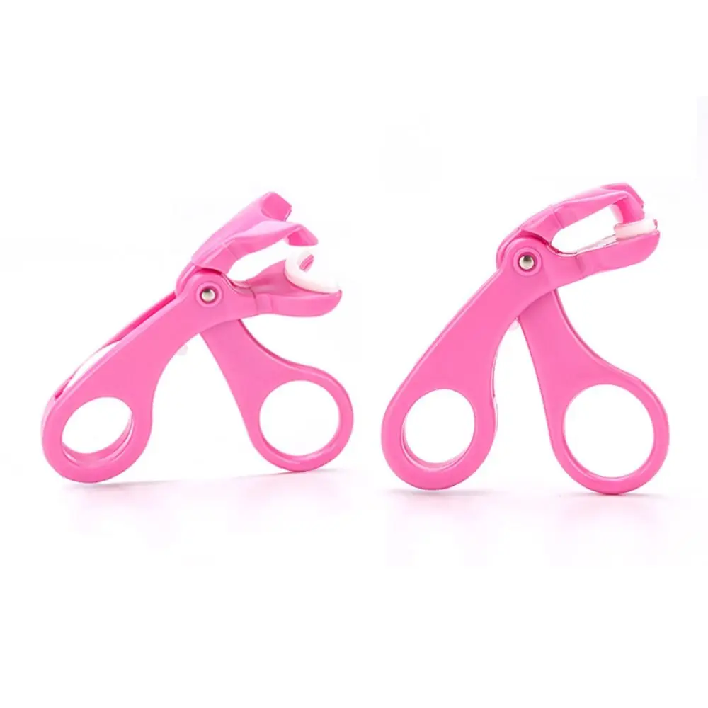

Handheld Durable Mini Plastic Eyelash Curler Eyelash Curler Beauty Eye Tool Professional Silicone Strip Eyelash Curler Tool
