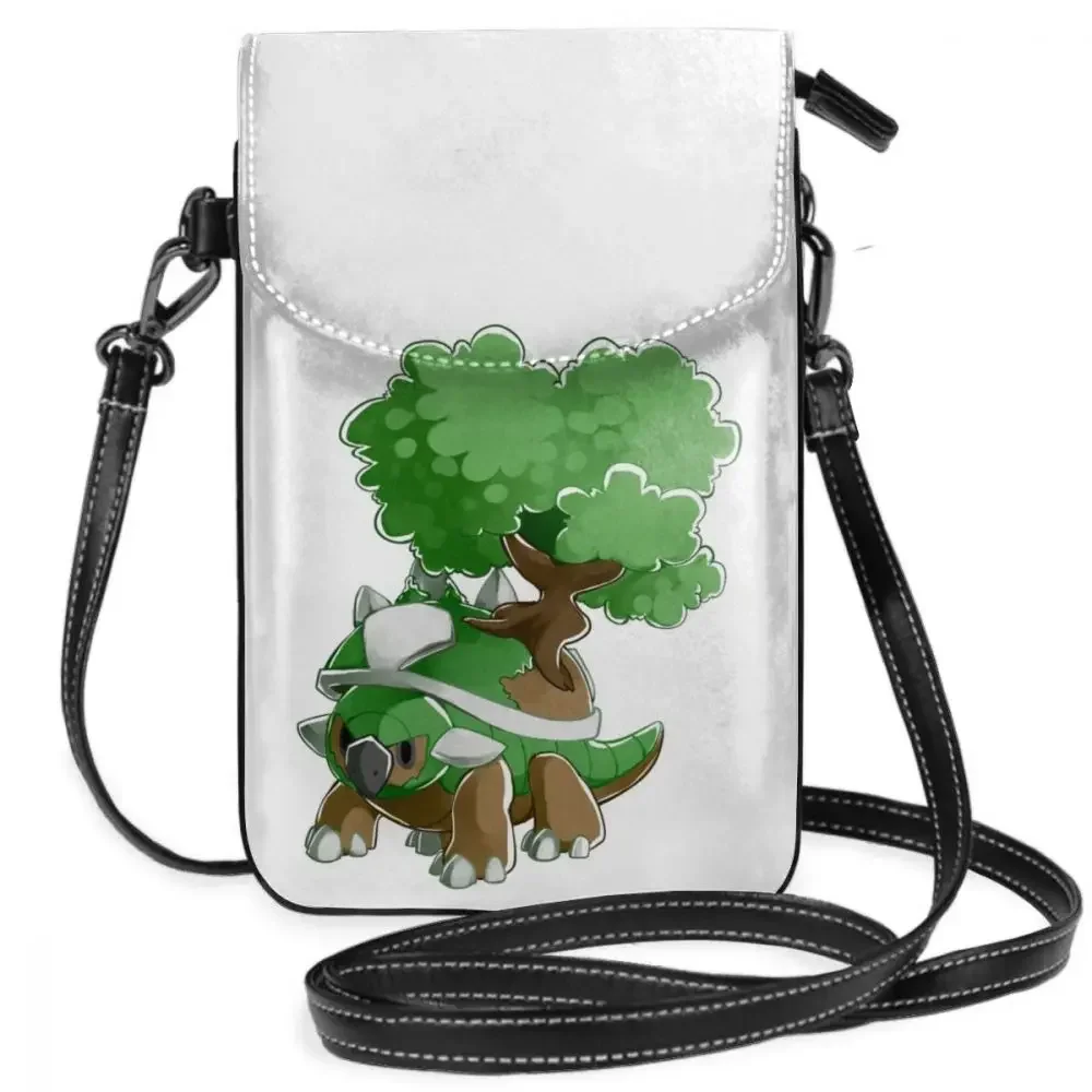 

Torterra Shoulder Bag Sinnoh Project Torterra Leather Bag Trending Crossbody Women Bags Pattern Teen Woman Small Purse