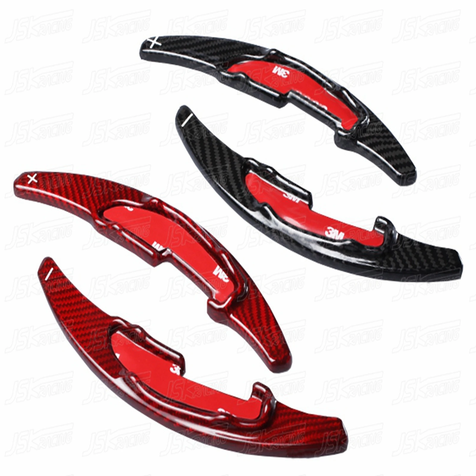 

Black/Red Carbon Fiber Shift Paddles For Bmw 5 Series F10 M5 2014-2016 2015（JSKBW5S10049）