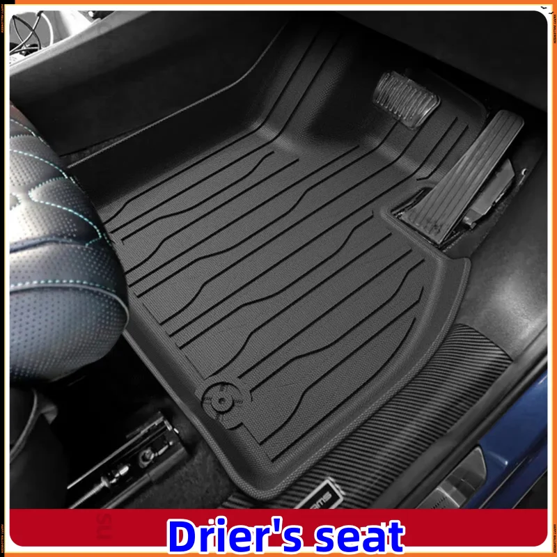 Фото Для Geely Galaxy EX5 E5 2024 2025: Всепогодные 3D-коврики TPE для салона и багажника, черные (для леворульных и праворульных авто) №3