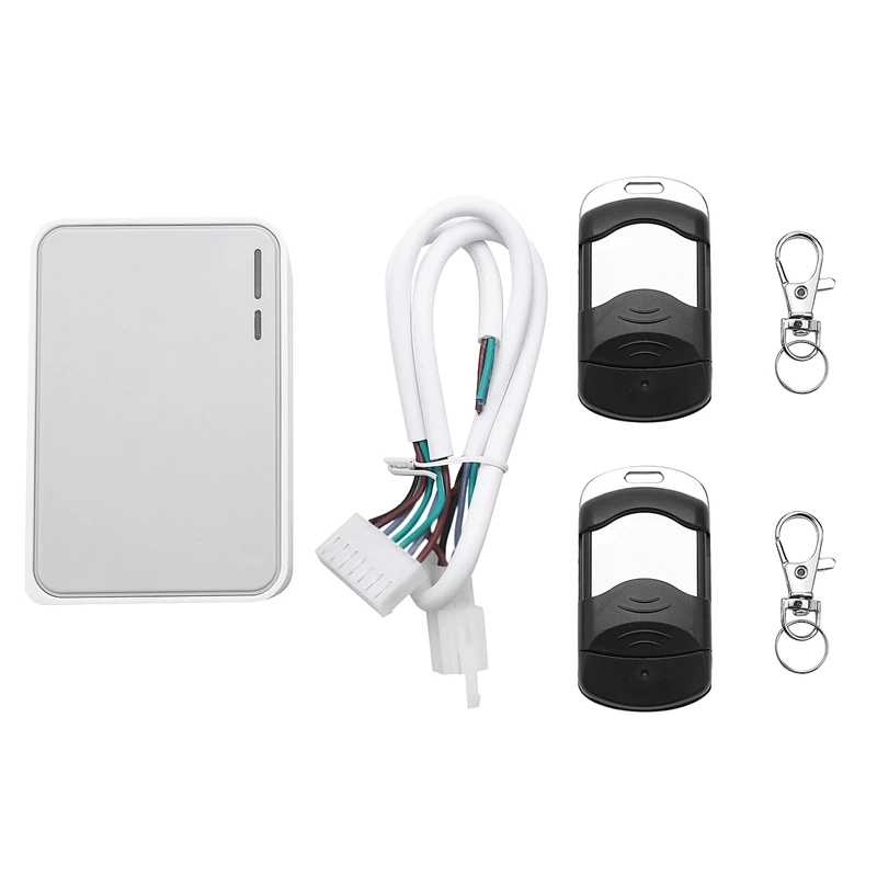 

Rolling Shutter Tubular Motor Controller Wireless Garage Door Electric Door Remote Control Kit RF433Mhz Receiver Emitter