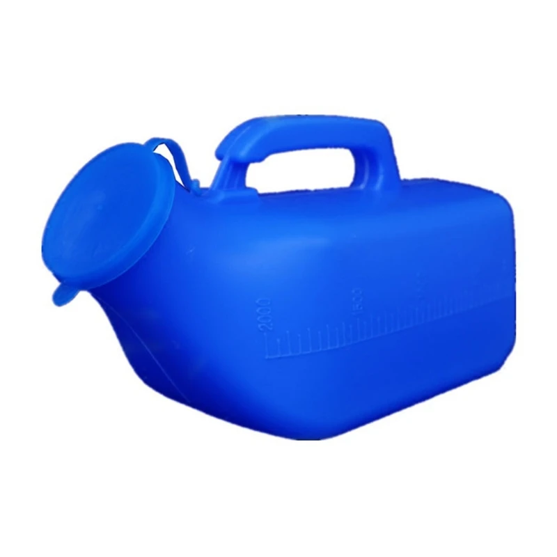 

Men's urinals for Men Super Large Capacity Non Spill Male Urine Cups Hospital Bed with lid Spill Proof A2UB