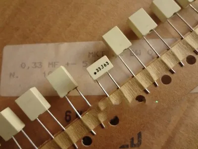 Пленочный конденсатор 0.33UF63V 330N63V 334/63V расстояние ступни 5 мм