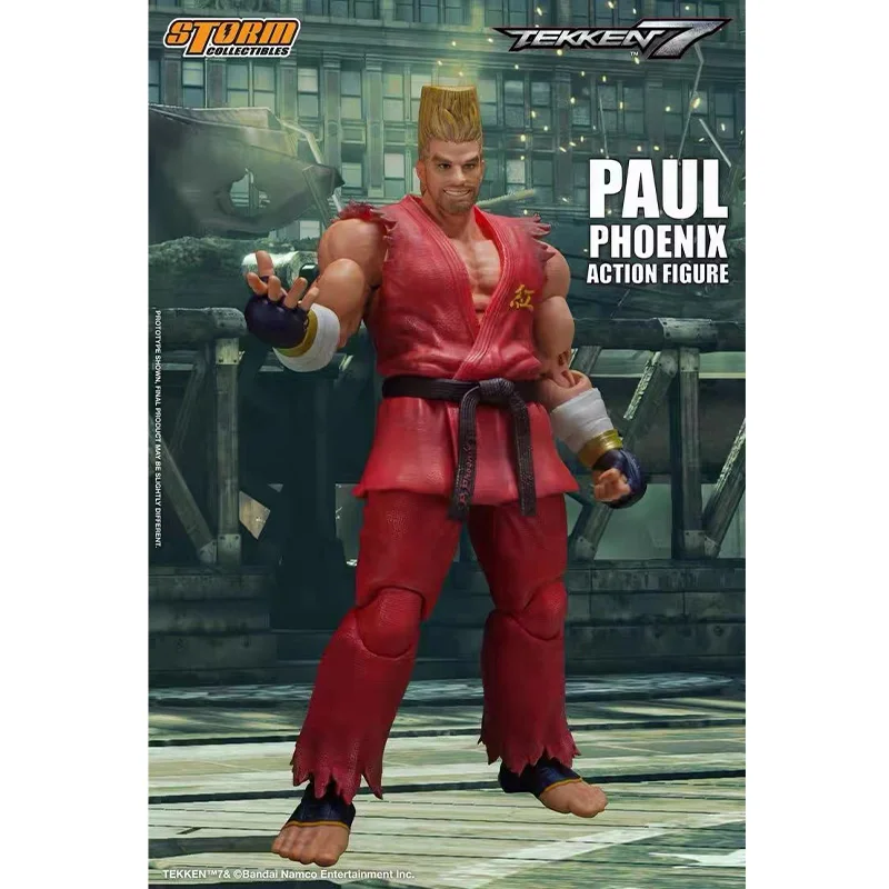 Оригинальные Storm Toys 1/12 BNTK06 TEKKEN 7 PAUL PHOENIX в наличии коллекция аниме фигурки модель