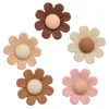 1-5PCS Resin Buckle Clog Kawaii Flower Croc Jibz  Fit Wristbands Garden Shoes Button Decorations Kid Party Xmas Gift Accessories 1
