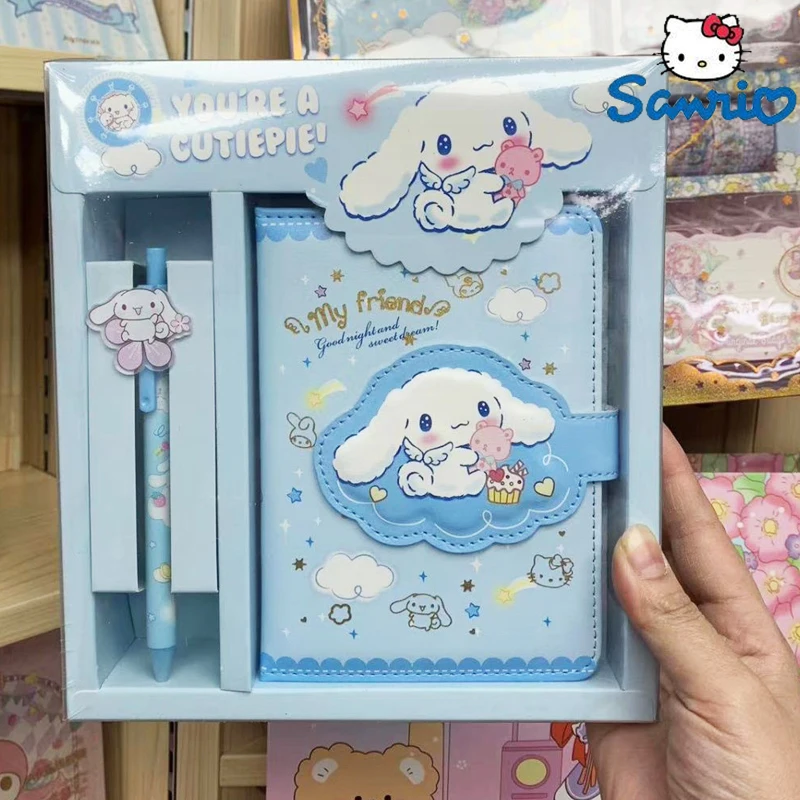 

Sanrio набор гелевых ручек для блокнота Hellokitty Kuromi Melody, ежедневник-планировщик, набор для девочек, офисные и школьные канцелярские принадлежнос...
