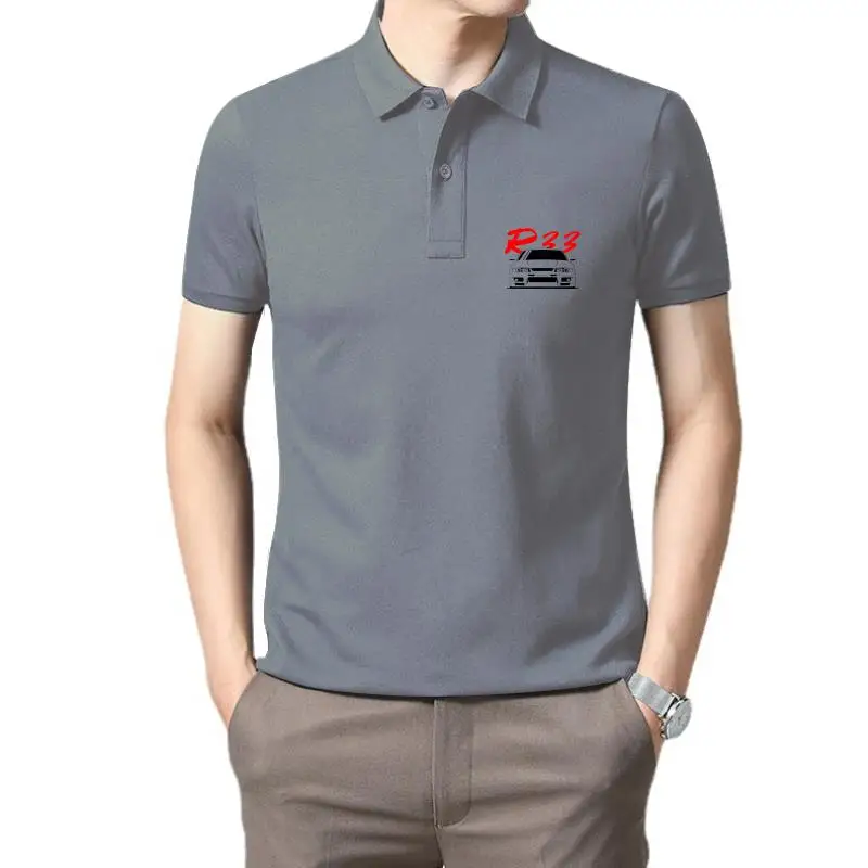

Golf wear men Men Skyline R33 GTR Unisex women top polo t shirt for men