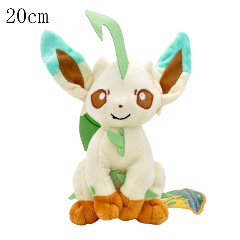 Pokemon Pikachu Eevee Family Plush Stuffed Dolls Espeon Sylveon Leafeon Flareon Jolteon Vaporeon Glaceon Toys Hobbies Xmas Gift