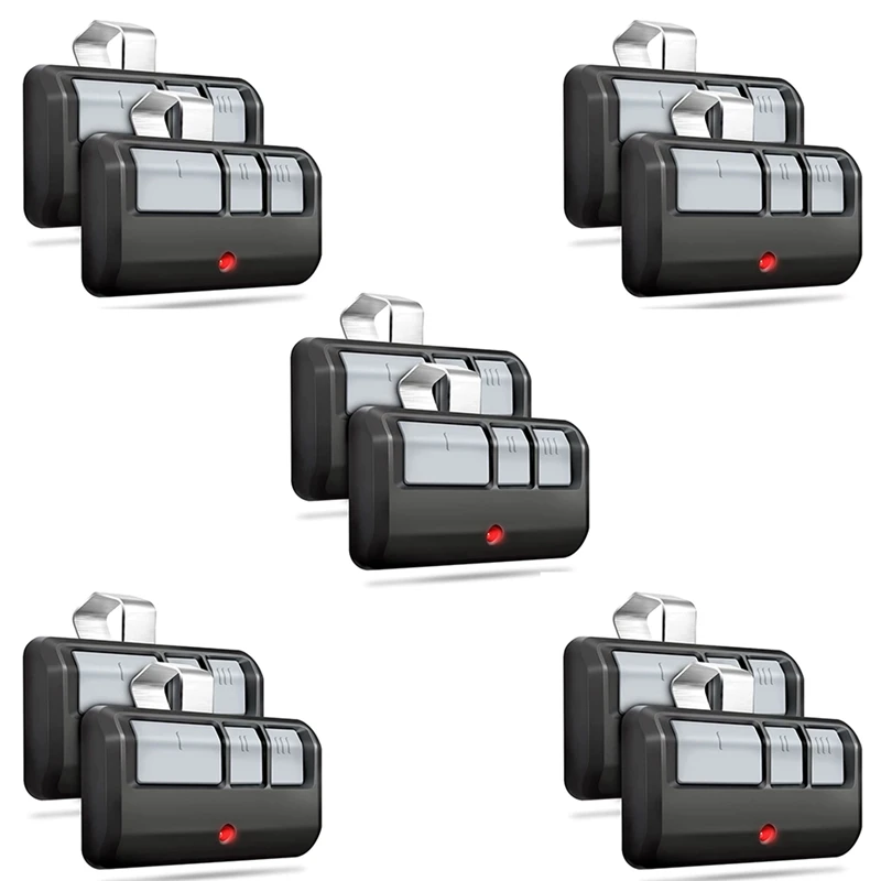 

6X Garage Door Opener Remote Universal, Replacement For Liftmaster Chamberlain Craftsman,3-Button Remote With Visor Clip