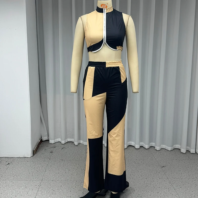 Waytobele женский комплект из двух предметов летняя мода без рукавов с круглым