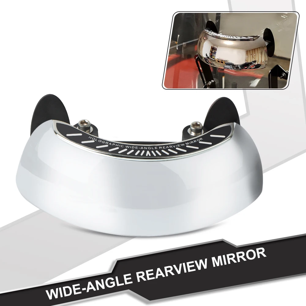 

VTX VFR Motorcycle Wide Angle Rearview Mirror 180 Degree Blind Spot Mirrors For Honda VTX1300 VFR1200F VFR750 VFR400 F2 AllYears