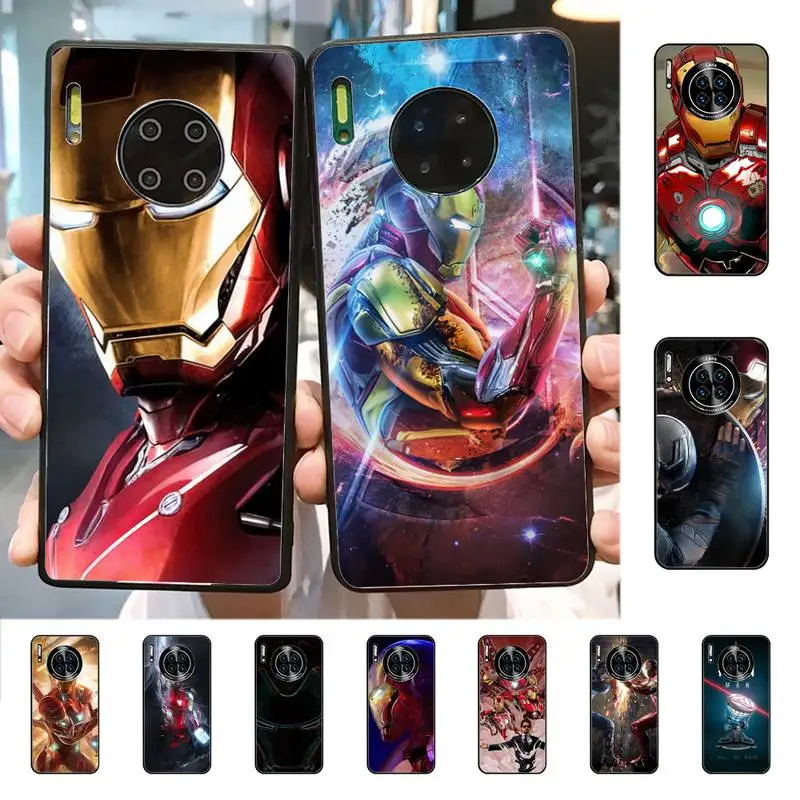 

Disney Marvel Iron Man Phone Case for Huawei Mate 20 10 9 40 30 lite pro X Nova 2 3i 7se