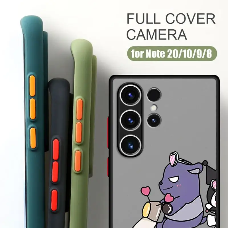 phone case For Samsung Galaxy S21 S23 S24 Ultra S20 FE S22 S10 Plus Protective Sleeve Cover fundas Fashion Trend Kurome Bakus