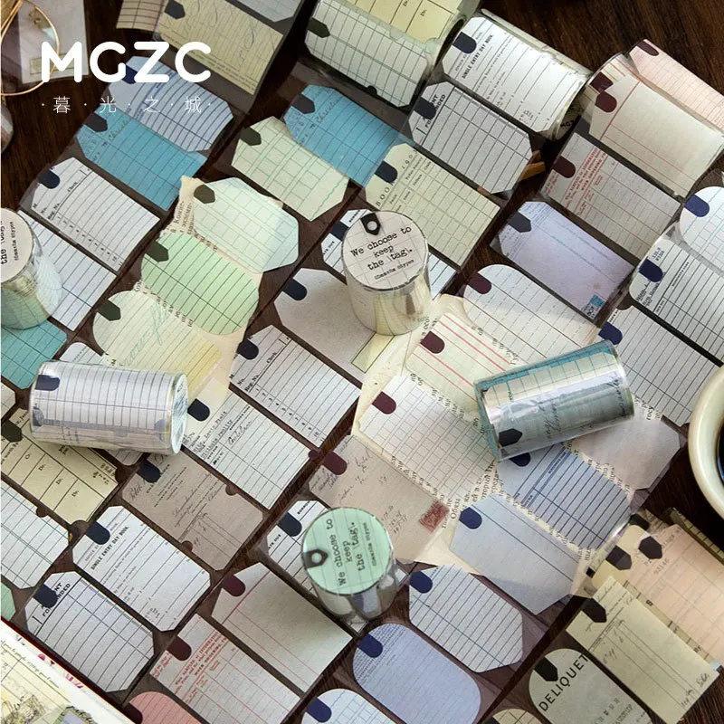 

10 шт./1 партия декоративные клейкие ленты средневековая библиотека маска ленты для скрапбукинга «сделай сам» бумажные японские наклейки 2 м