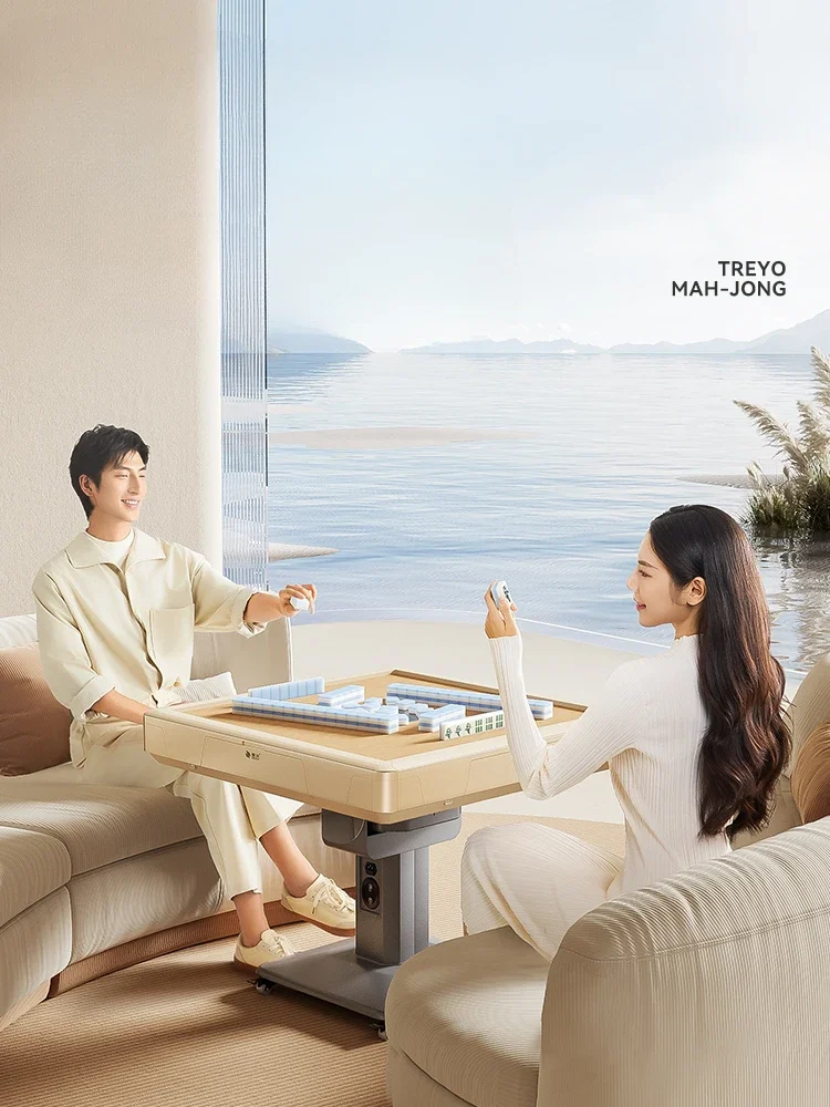 Электрический складной обеденный стол роскошная мощность мозга автоматический