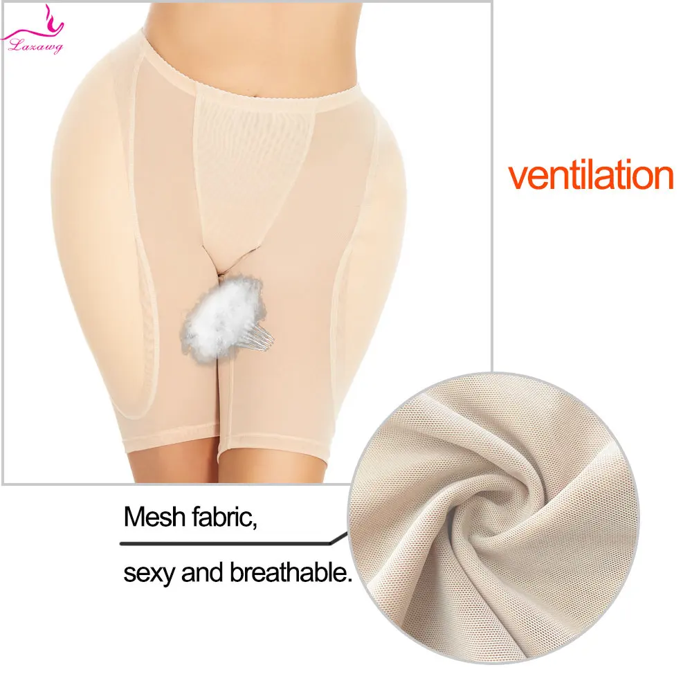 LAZAWG Butt Lifter Shorts for Women Tummy Control Panties Hip Enhancer Underwear Flat Belly Shapewear Lady Body Shaper Seamless