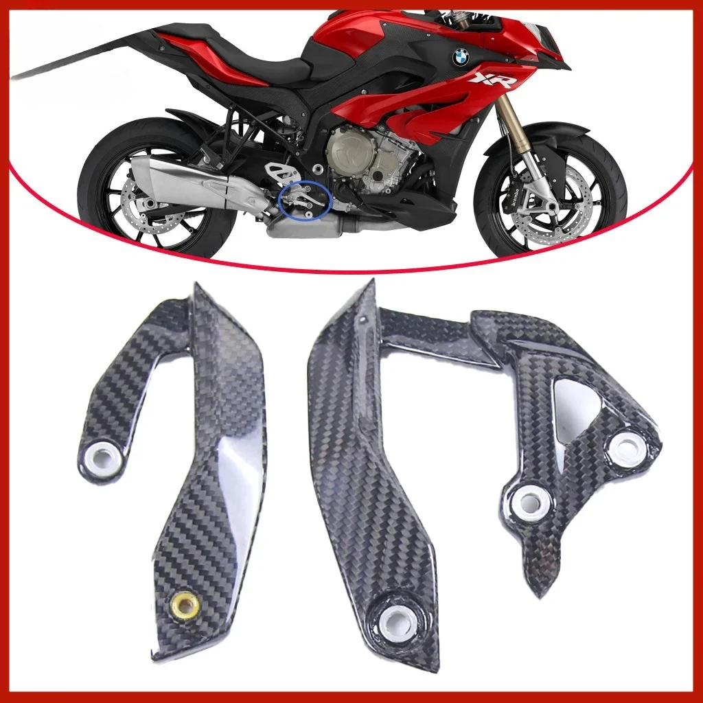 Для BMW S1000XR S1000 XR 2020-2023 2024 полностью углеродное волокно накладки на каблук защита