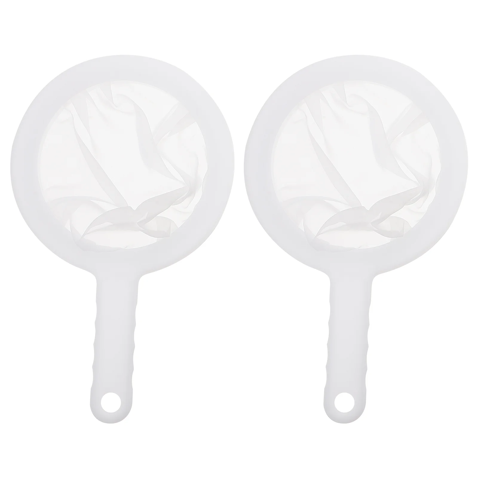 

2 Pcs Brine Shrimp Filter Fishing Nets Saltwater Artemia Collecting Aquarium Fishnet Separators Sieves Pp Supplies Baby Tank