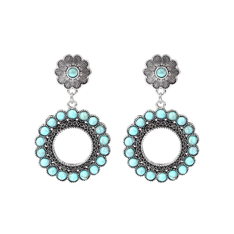 Женские серьги в стиле бохо