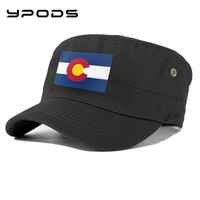 flag of colorado summer beach picture hats woman visor caps for women casquette homme