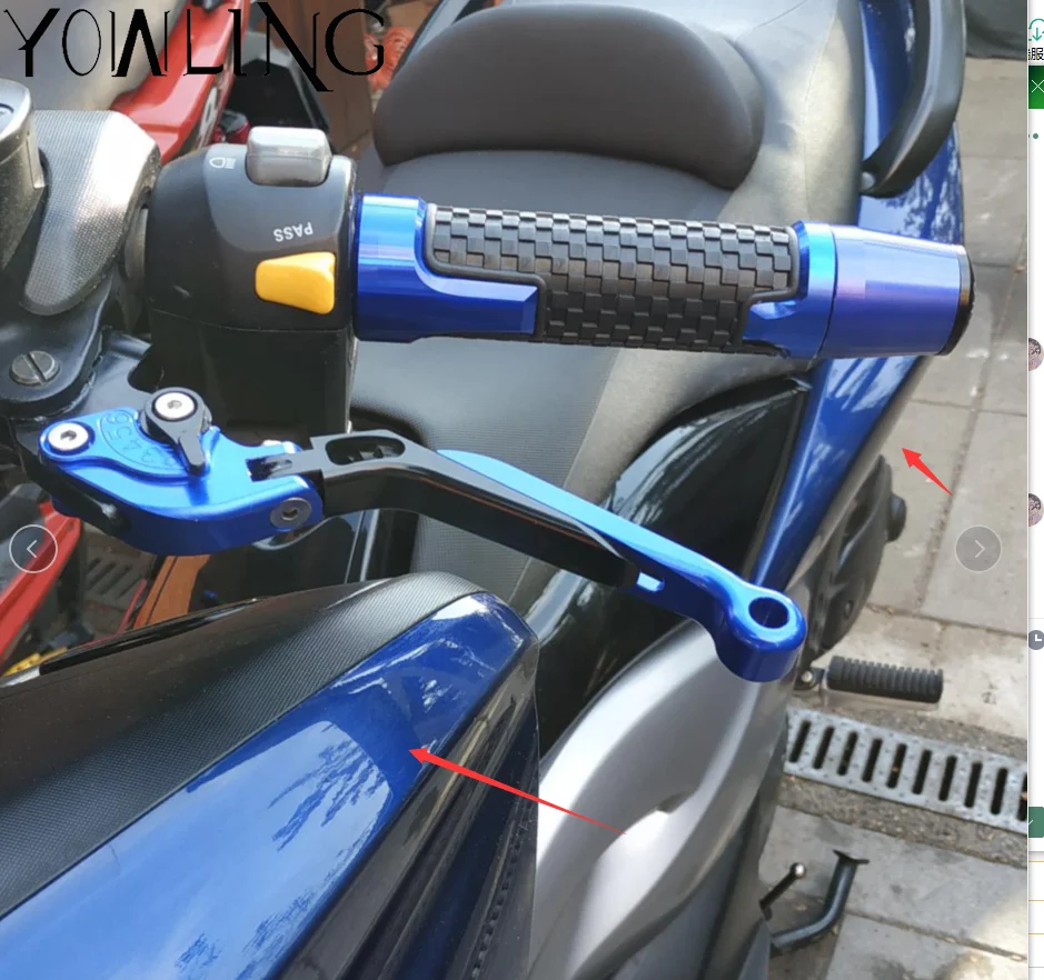Рычаги тормозной муфты и рукоятки для SUZUKI GSXR750 GSXR600 2011 2012 2013 2014 2016 2015 2019 GSX-R GSXR 750 600 |