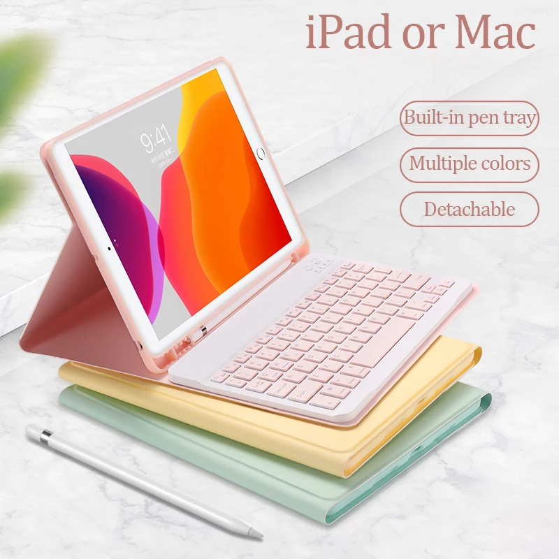 

Magic Keyboard Wireless Mouse 2022 For iPad Air 4 5 Case Pro 11 2021 Mini 6 7 8 9th Generation Pencil Case 9.7 5 6th Air 2 10.5