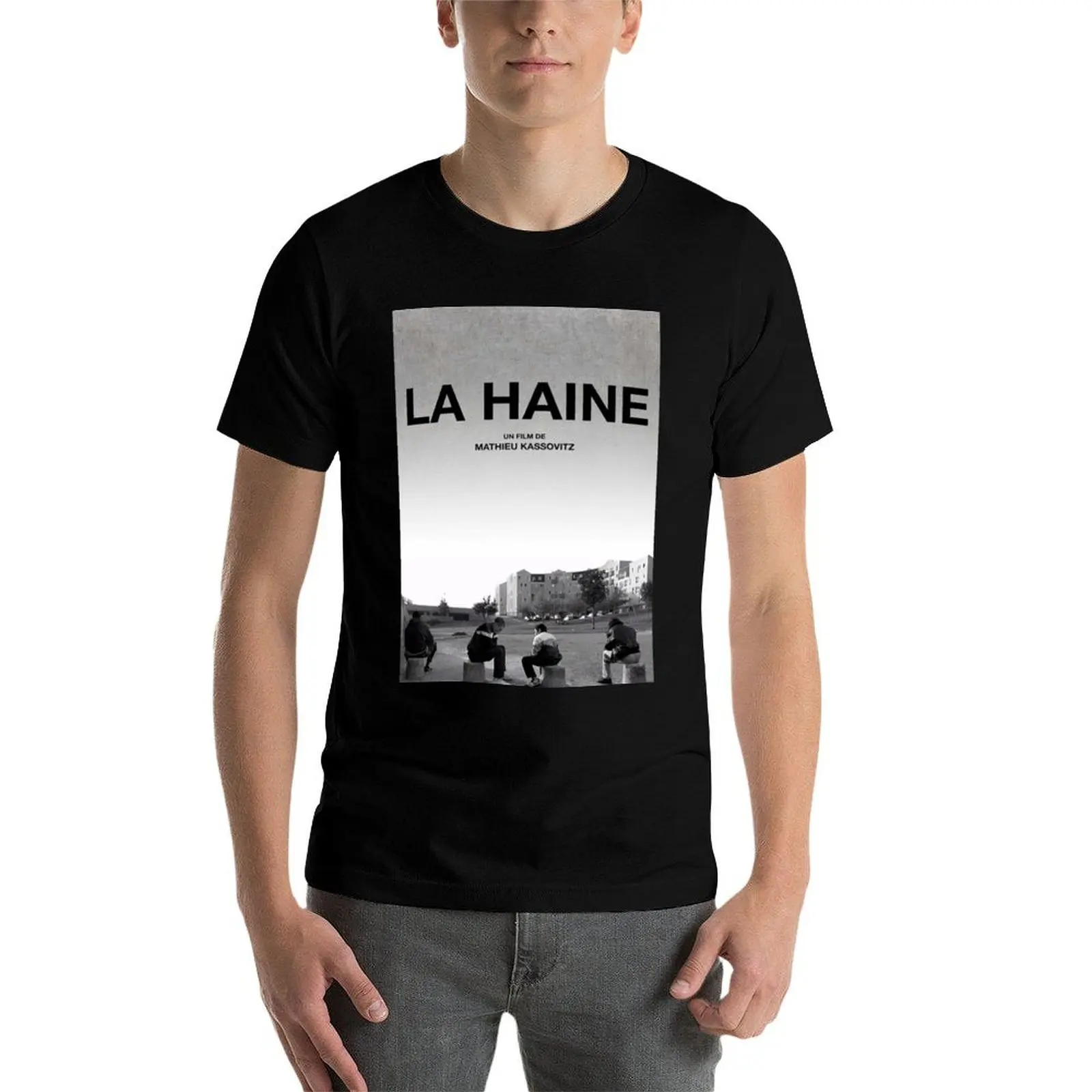 Фото Футболка LaHaine - Classic French Film T-Shirt из мягкого хлопка с принтом №4