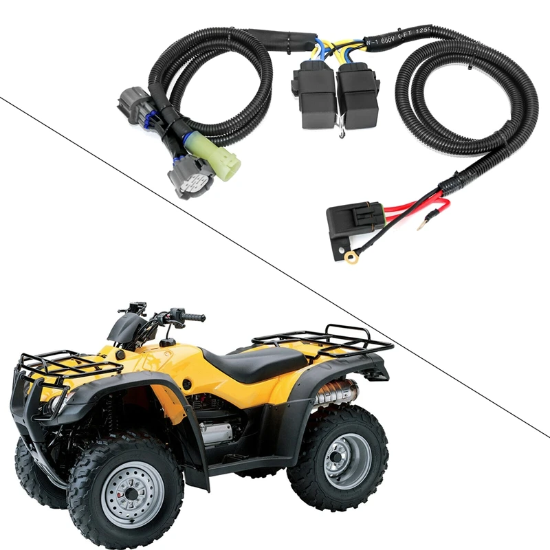 

For Honda ES Shift Motor Kit Rancher 350 ES 2000-2006 Angle Sensor Computer Bypass Wiring Harness Kit