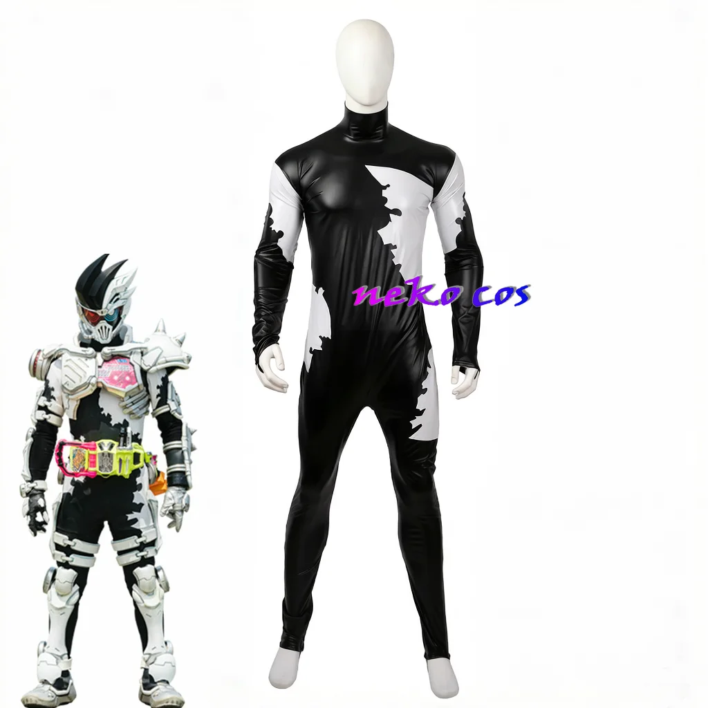 Фото Костюм-комбинезон Nekocos Rider Genm Zombie Action Gamer Level X-0 для косплея №1