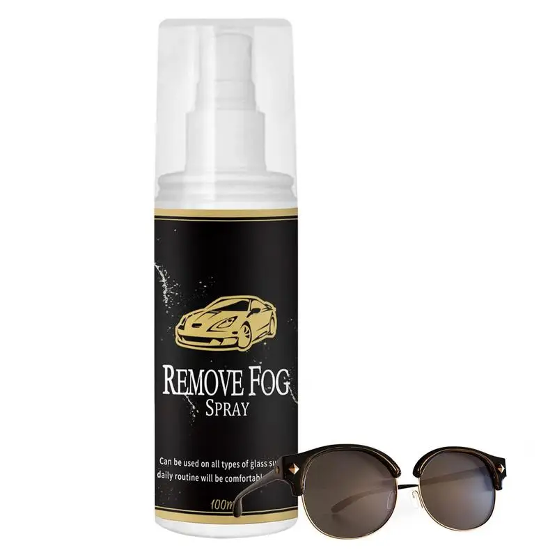 

Car Glass Anti-Fog Agent 100ML Anti-Fog Car Defogger Glass Cleaner Spray For Automotive Prevent Fogging And Improve Driving