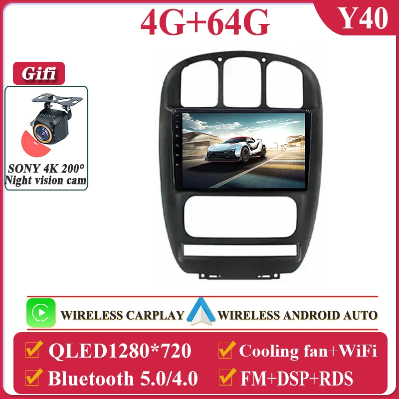 

Авто радиоприемник Android 15 для Dodge Caravan 4 для Chrysler Grand Voyager RS 2000-2012 Автомобильный мультимедийный плеер с навигационным экраном DVD