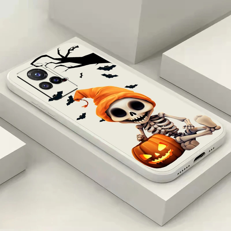 Чехол для телефона с тыквой и черепом на Хэллоуин VIVO Y91 Y85 Y83 Y79 Y77 Y76S Y75 Y73 Y73S Y72 Y70S Y67