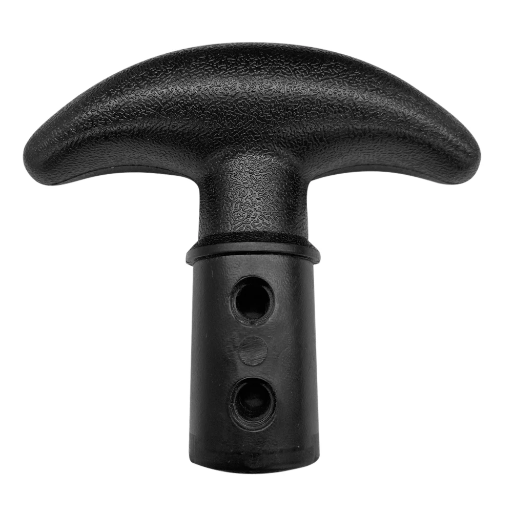 

Kayak Boat Canoe Paddle T Handle Aluminum Paddle Surfing Board Handle Shaft Grip Replacement Accessories ABS Boat Canoe Paddle