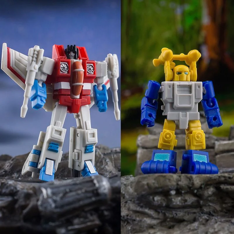 

【IN STOCK】DR.WU Transformation DW-E09 Starscream DW-E10 Seaspray 5.5CM Action Figure Robot Toy Set