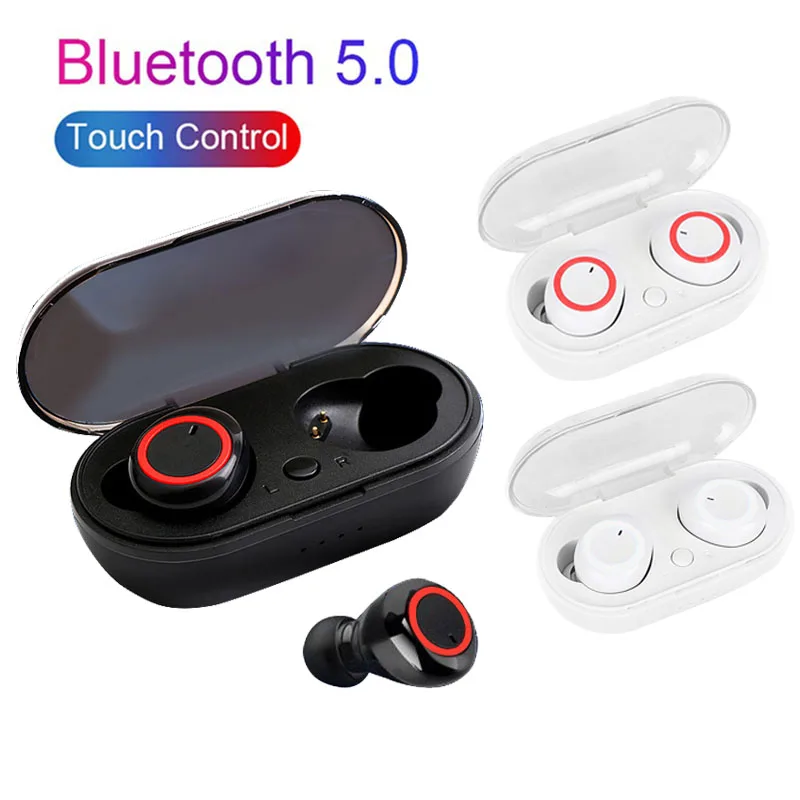TWS-наушники Y50 с сенсорным управлением Bluetooth 5 0 водонепроницаемые |